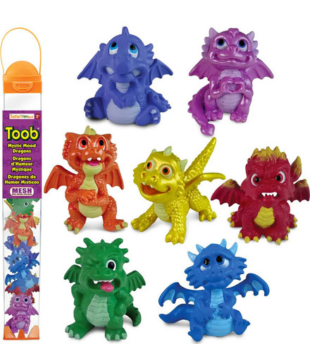 Safari Ltd. Mystic Mood Dragons TOOB #104592 - Main Picture