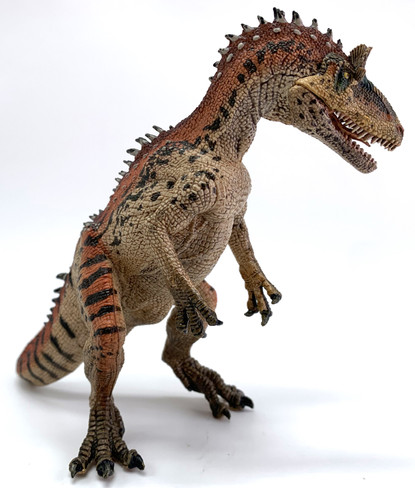 Papo Cryolophosaurus - Moveable Jaw - Front View