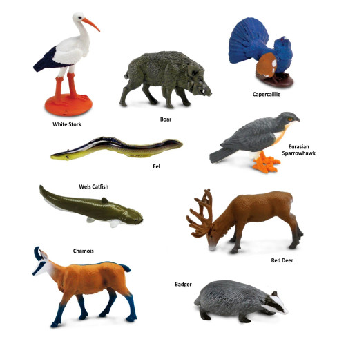 Safari Ltd. European Animals Toob #102488 animals