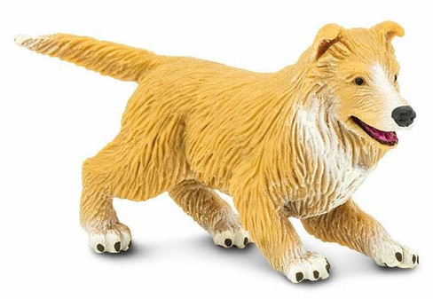Safari Ltd. Collie Dog - Front View