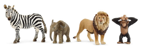 Schleich Africa Wildlife Starter Set #42721 Manufacturer Image Front View