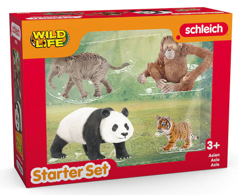 Schleich Asia Wildlife Starter Set #42736 Manufacturer Image Box Front