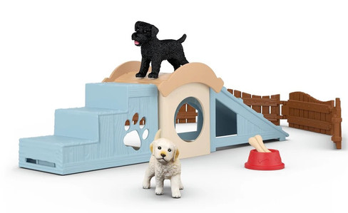 Schleich Adventure Fun with Puppies Playset #42763 - Main Picture
