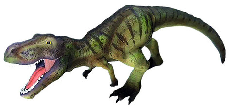 Bullyland Museum Line Tyrannosaurus Rex #61461 Manufacturer Picture left Side View