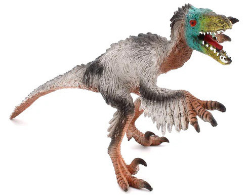 Bullyland Museum Line Velociraptor #61466 Manufacturer Picture right Side View