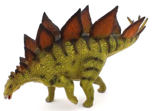 Bullyland Museum Line Stegosaurus #61470 Manufacturer Picture left Side View
