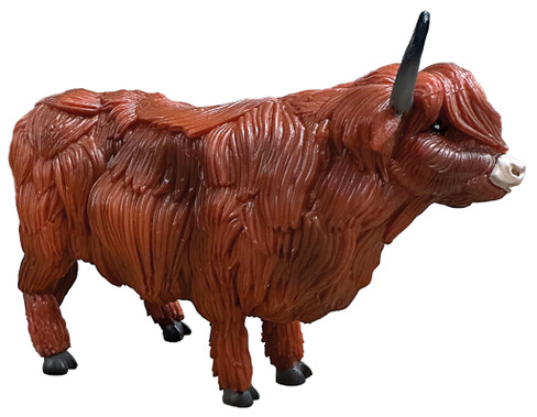 Bullyland Highland Cattle #62445 Manufacturer Picture side View