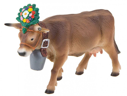 Bullyland Alp Cow Darina #62615 Manufacturer Picture side View