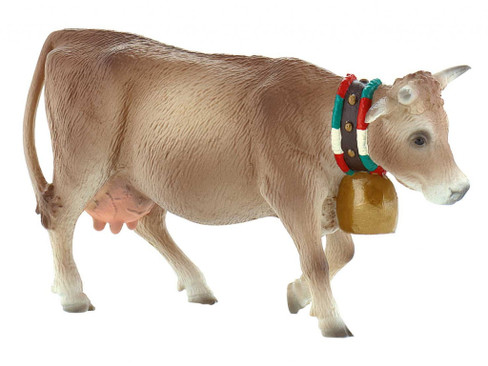 Bullyland Alp Cow Lara #62633 Manufacturer Picture side View