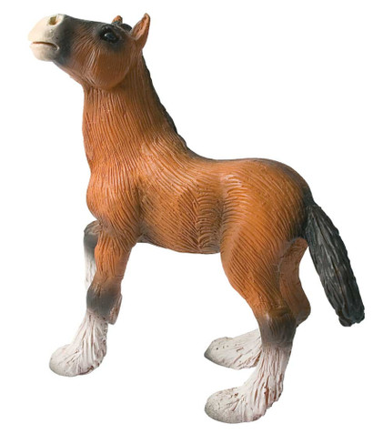 Bullyland Shire Horse Foal #62665 Manufacturer Picture side View