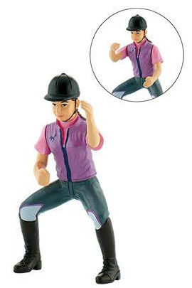 Bullyland Tournament Rider Julia #62728 Manufacturer Picture side View