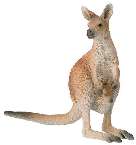 Bullyland Kangaroo #63565 Manufacturer Picture right side View