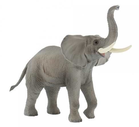 Bullyland African Elephant #63685 Manufacturer Picture right side View