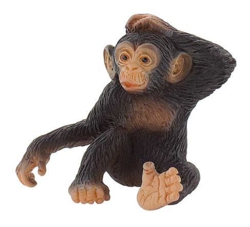 Bullyland Young Chimpanzee #63686 Manufacturer Picture front View