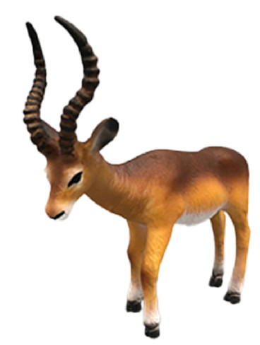 Bullyland Impala Antelope #63693 Manufacturer Picture left Side View