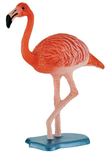 Bullyland Flamingo #63715 Manufacturer Picture left side View