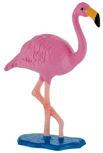 Bullyland Pink Flamingo #63716 Manufacturer Picture side View