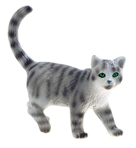 Bullyland Minka the Chartreux Cat #66363 Manufacturer Picture right side View