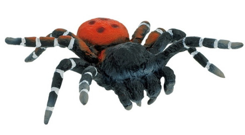 Bullyland Velvet Spider #68458 Manufacturer Picture side View