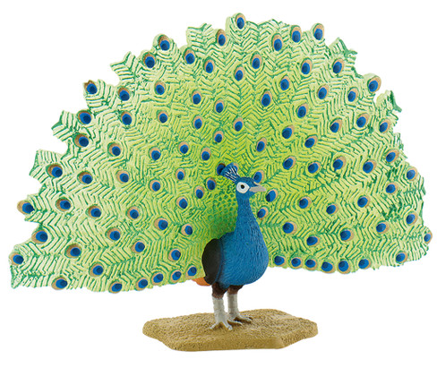 Bullyland Peacock #69390 Manufacturer image front view