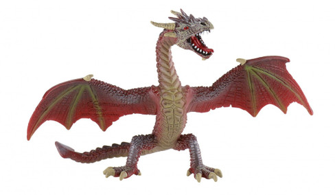 Bullyland Red Flying Dragon #75991 Manufacturer Picture front View