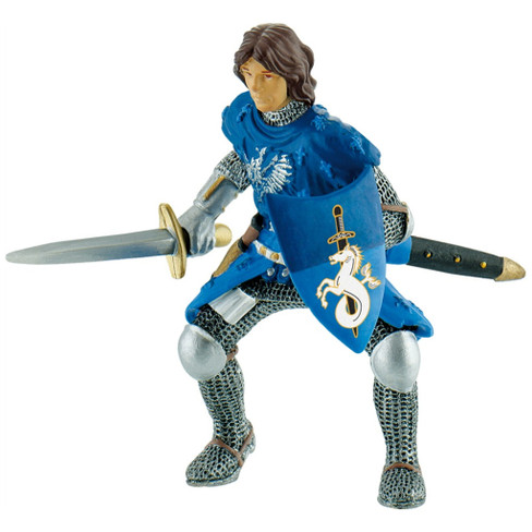 Bullyland Prince with Sword in Blue #80784 Manufacturer Picture front View