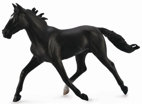 CollectA Standardbred Pacer Stallion Black #88645 Manufacturer Picture
