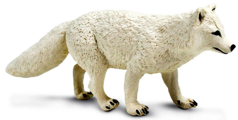 Safari Ltd Arctic Fox Animal Figure - Right Side View