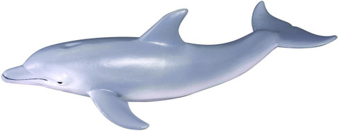 CollectA Dolphin Bottlenose - A blue dolphin in a playful pose