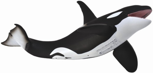 CollectA Whale - Killer Whale / Orca - Black and white in breaching pose