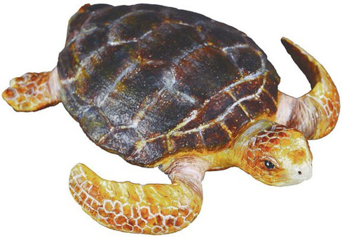 CollectA Loggerhead Turtle Figure - Action pose as if digging a nest