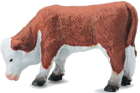 CollectA Hereford Calf - Grazing - Manufacturer Picture
