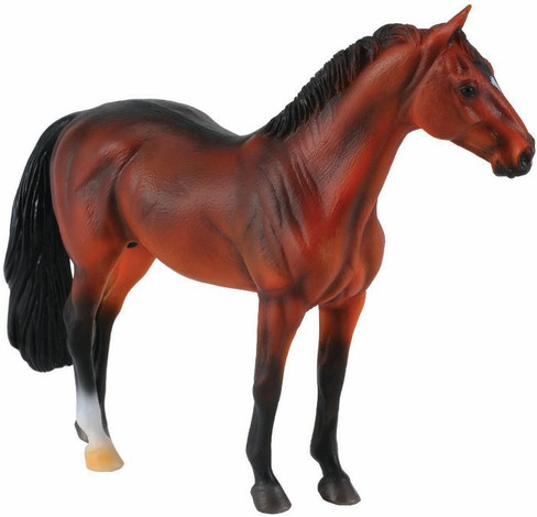 CollectA Hanoverian Stallion - Bay Horse Figure