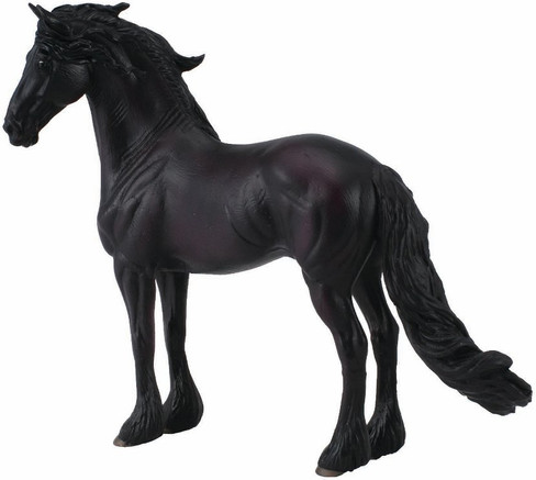 CollectA Black Friesian Stallion - Manufacturer Picture