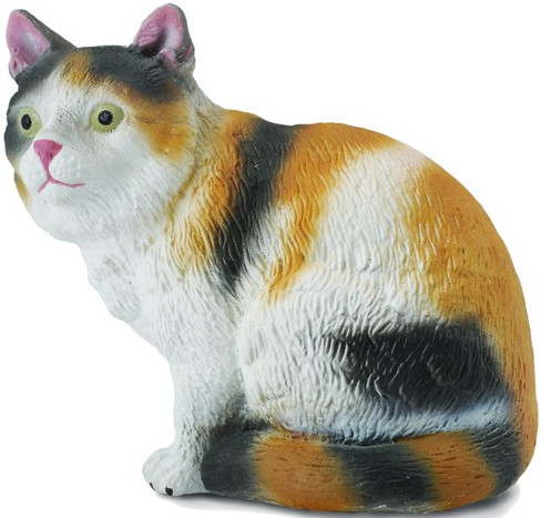 CollectA Calico House Cat - Sitting Pose