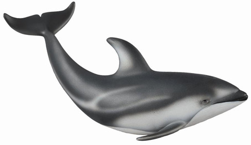 CollectA Pacific White-sided Dolphin #88612 Manufacturer Image Side View