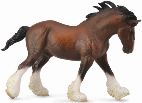 CollectA Clydesdale Stallion - Bay
