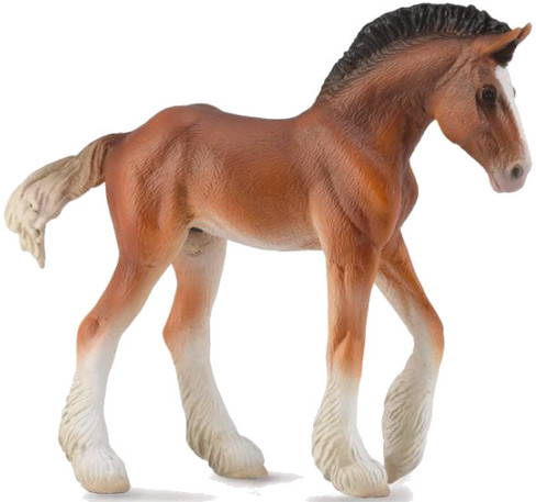 CollectA Clydesdale Foal - Bay