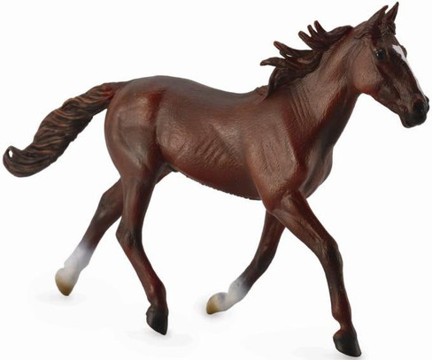 CollectA Standardbred Pacer Stallion - Chestnut
