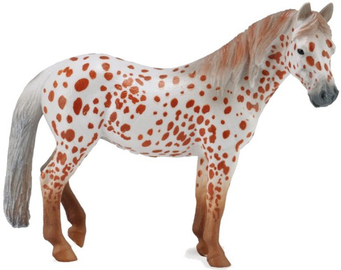 CollectA British Spotted Pony Mare - Chestnut Leopard - Manufacturer Picture