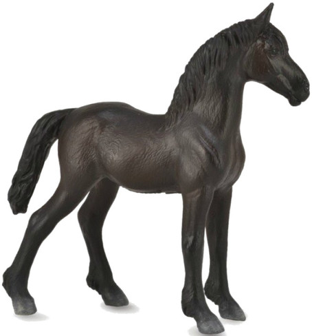 CollectA Friesian Horse Foal - Black Figure