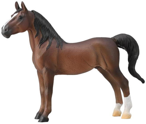 CollectA American Saddlebred Stallion - Liver Chestnut - Manufacturer Picture