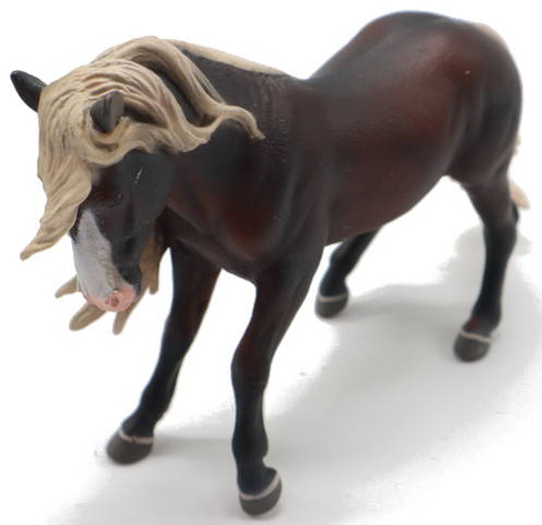CollectA Black Forest Stallion - Front Angle View