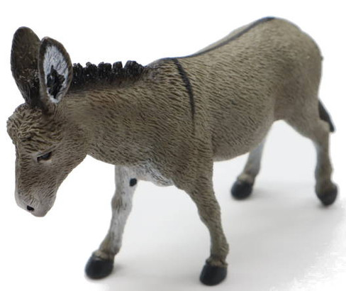 CollectA Donkey Figure - Front Angle View