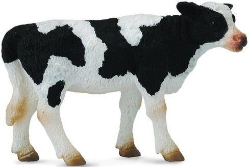 CollectA Black and White Friesian Calf