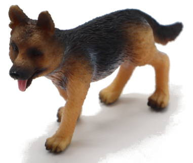 CollectA German Shepherd Puppy - Front Angle View