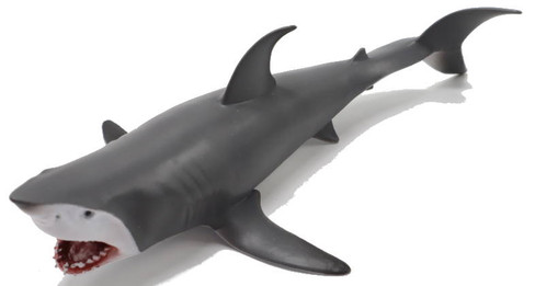 CollectA Great White Shark - Open Jaw - Front Angle View