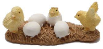 CollectA - Chicks Hatching Figure - Back View