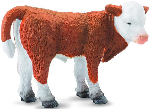CollectA Hereford Calf Figure - Manufacturer Picture