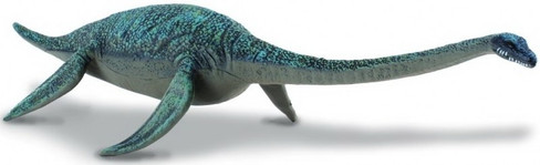 CollectA Hydrotherosaurus Blue model with long, extended neck